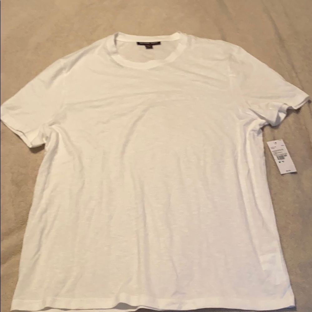 Men’s new Michael kors plain white shirt